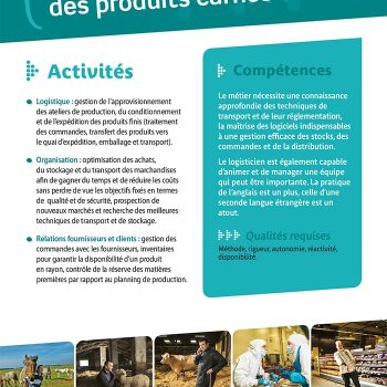 Logisticien des produits carnés