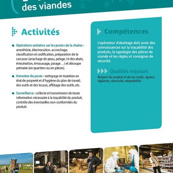 Opérateur en 1ère transformation des viandes