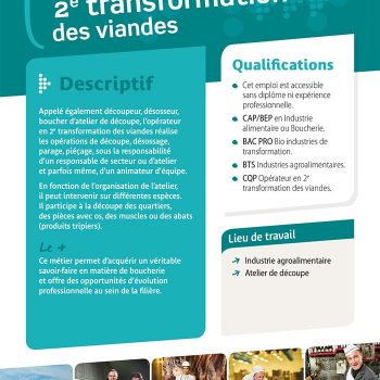Opérateur en 2ème transformation des viandes