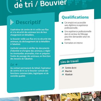 Opérateur de centre de tri / Bouvier